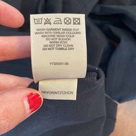 Burberry Long Sleeve Black Logo Shirt - Picture 11 of 12